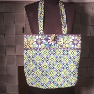 Vera Bradley Medium Tote in Daisy Daisy